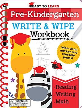 Ready to Learn: Pre-Kindergarten Write and Wipe Workbook