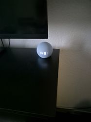 Image client pour Amazon Echo Dot [5. Génération avec horloge] gris-bleu