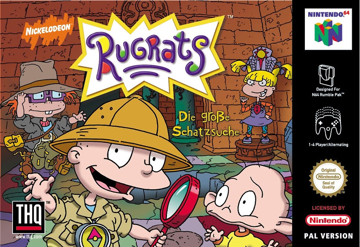 Rugrats: Die grofle Schatzsuche Nintendo 64