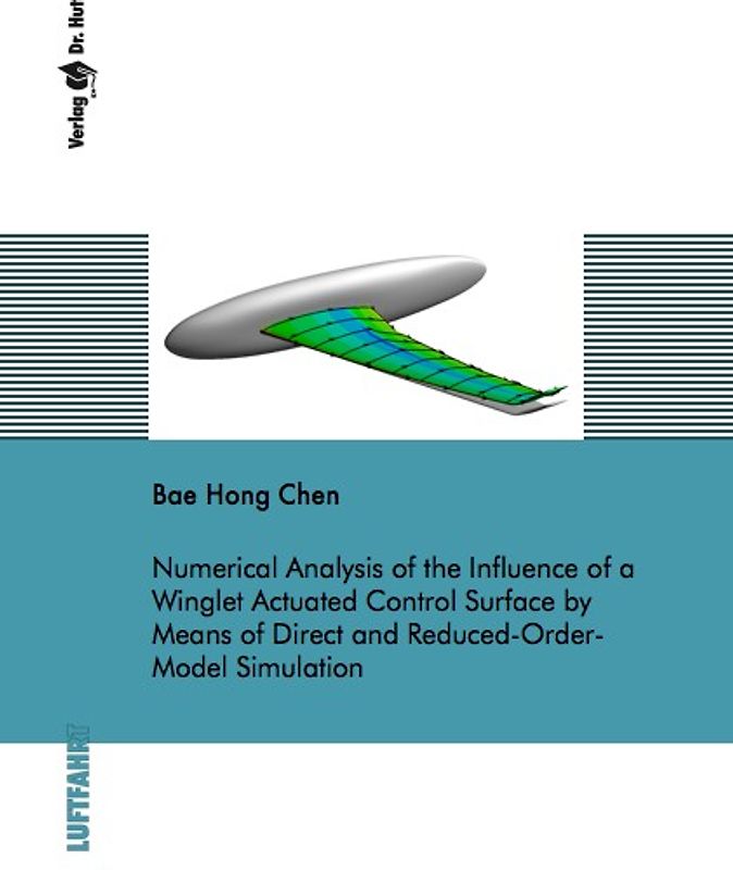 Numerical Analysis of the Influence of a Winglet Actuated Control Surface by Means of Direct and Reduced-Order-Model Simulation