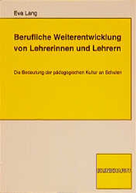 Berufliche Weiterentwicklung von Lehrerinnen und Lehrern