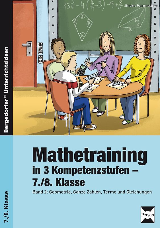 Mathetraining in 3 Kompetenzstufen - 7./8. Klasse
