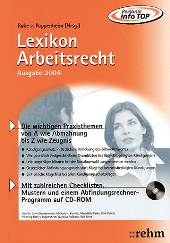 Lexikon Arbeitsrecht 2003