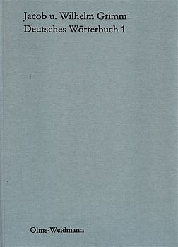 Sämtliche Werke / Gemeinsame Werke / Deutsche Wörterbücher