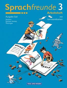 Sprachfreunde - Ausgabe Süd 2004 (Sachsen, Sachsen-Anhalt, Thüringen) / 3. Schuljahr - Arbeitsheft