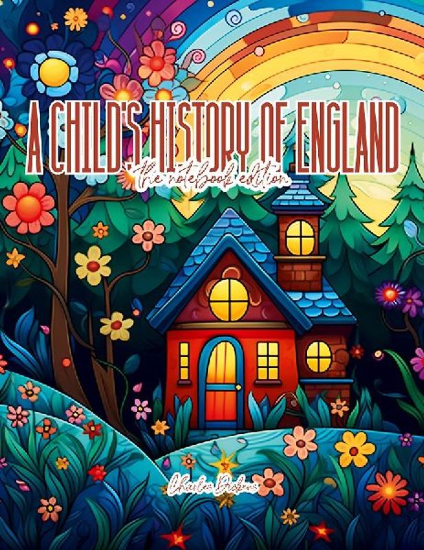 A Child's History of England - Lined Journal - 8.5" x 11" - 208 Pages - College Ruled Notebook for Work and School