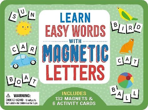 Learn Easy Words with Magnetic Letters