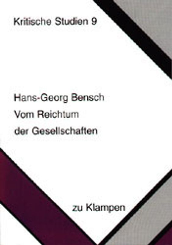 Vom Reichtum der Gesellschaften