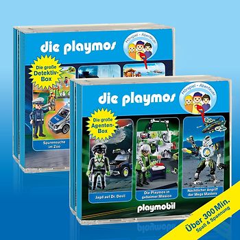 Die Playmos-Die große Agenten-u.Detektiv-Box