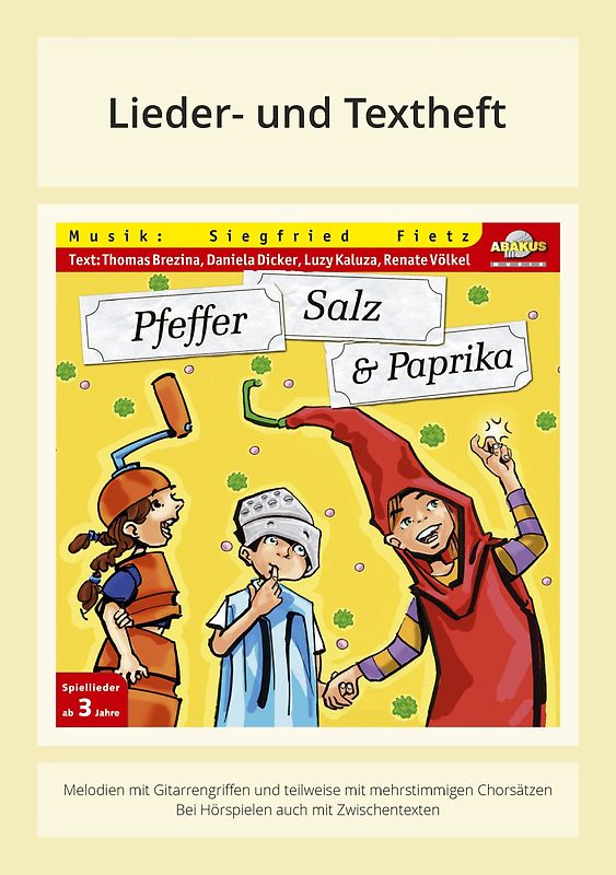 Pfeffer, Salz und Paprika