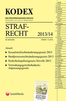 KODEX Strafrecht 2013/14