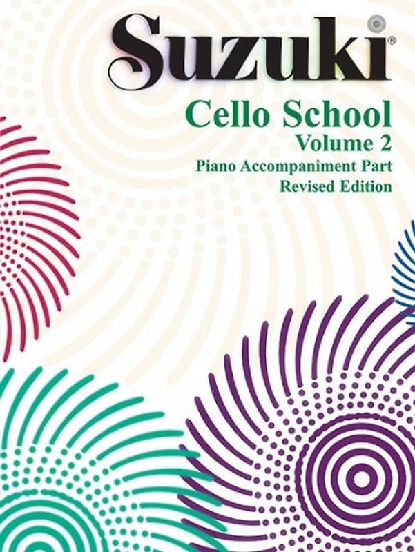 Suzuki Cello School Piano Accompaniment, Volume 2 (Revised)