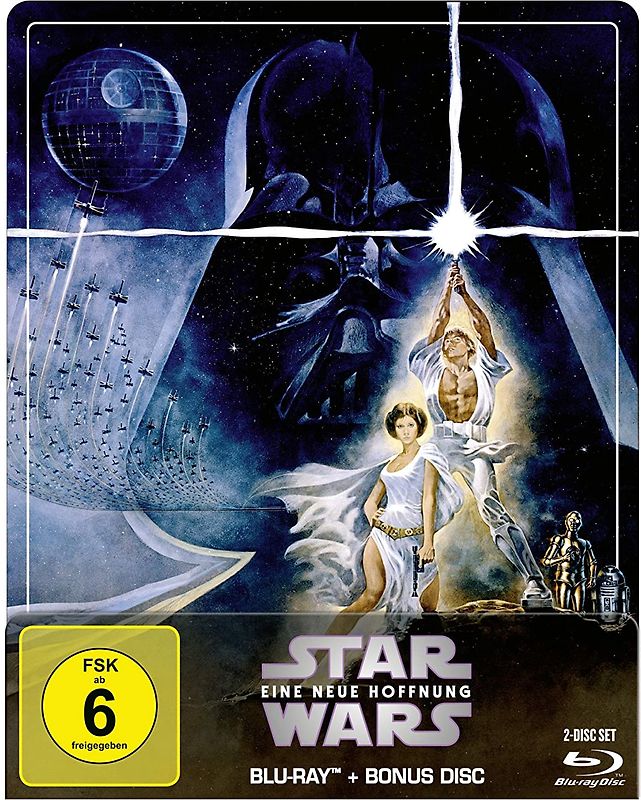 Star Wars: Episode IV - Eine neue Hoffnung [Steelbook, 2 Discs] Blu-ray Disc