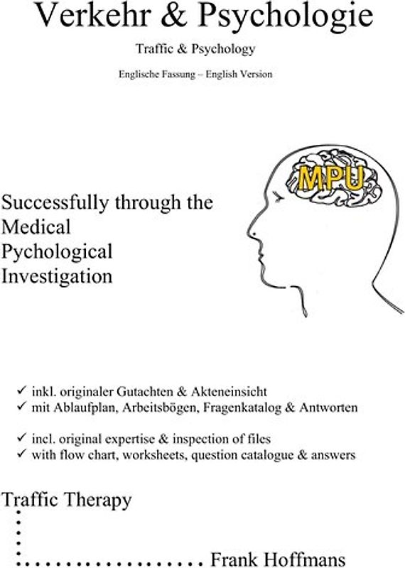 Verkehr & Psychologie | Englisch | Erfolgreich durch die MPU - inkl. Gutachten & Aktenseinsicht