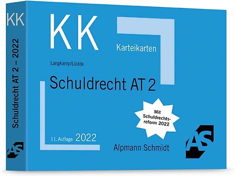 Karteikarten Schuldrecht AT 2