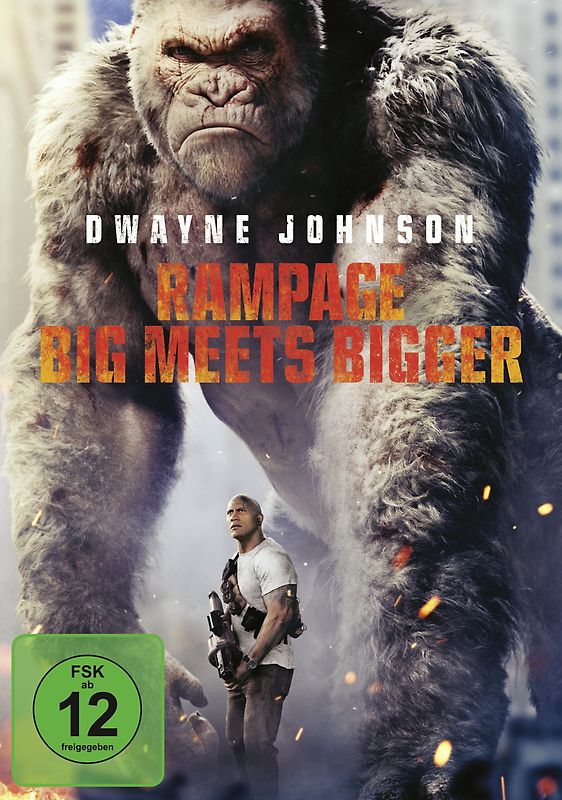 Rampage: Big Meets Bigger DVD