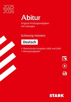 STARK Deutsch - Abitur 2025/2026 Schleswig-Holstein - Prüfungsvorbereitung