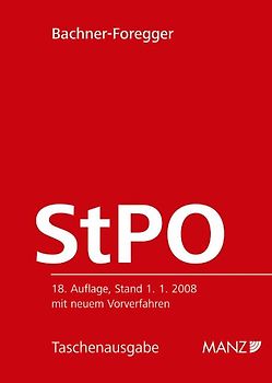 Strafprozessordnung - StPO 1975