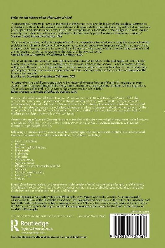 Philosophy of Mind in the Nineteenth Century