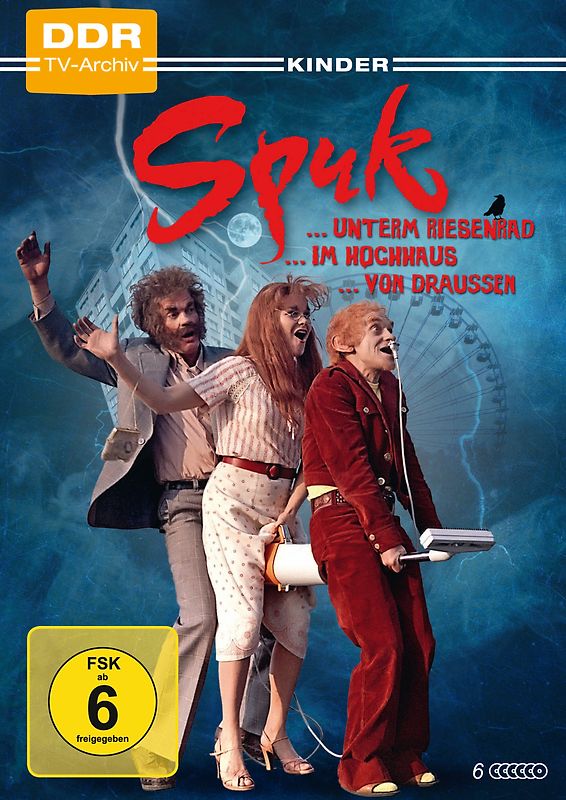 Spuk unterm Riesenrad / Spuk im Hochhaus / Spuk von draußen (6 Discs) DVD