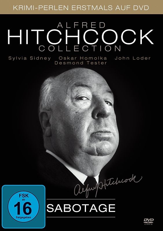 Alfred Hitchcock Collection - Sabotage DVD