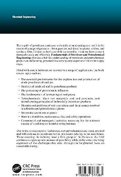 Fundamentals of Petroleum and Petrochemical Engineering