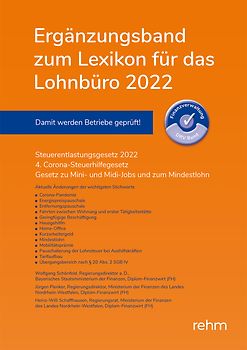 Ergänzungsband zum Lexikon für das Lohnbüro 2022