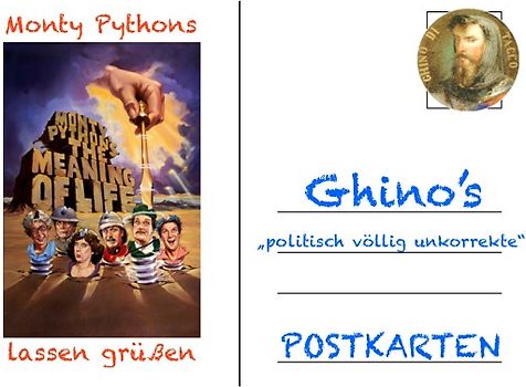 Ghino's "politisch völlig unkorrekte" POSTKARTEN / Ghino's "politisch völlig unkorrekte" POSTKARTEN I.
