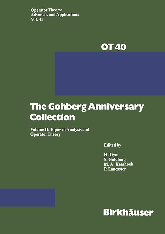 The Gohberg Anniversary Collection