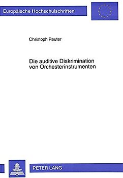 Die auditive Diskrimination von Orchesterinstrumenten