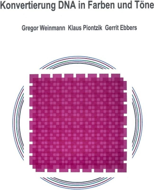Konvertierung DNA in Farben und Töne
