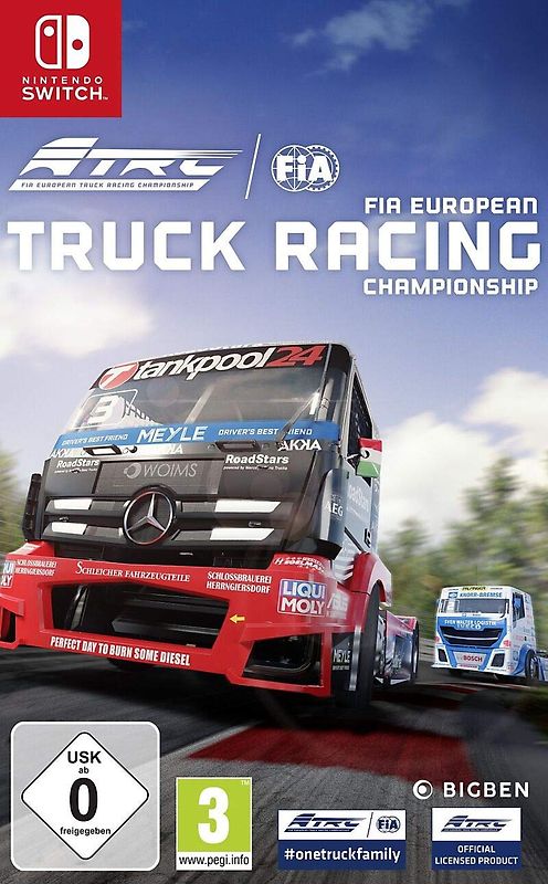 FIA European Truck Racing Championship Nintendo Switch