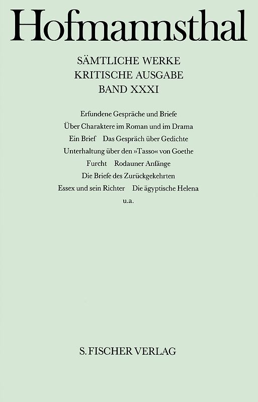 Erfundene Gespräche und Briefe