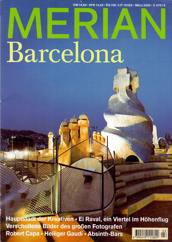 Merian 03/2000: Barcelona - Hauptstadt der Kreativen [Broschiert]