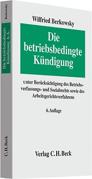 Die betriebsbedingte Kündigung