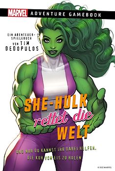 Marvel | Adventure Game Book: She-Hulk rettet die Welt