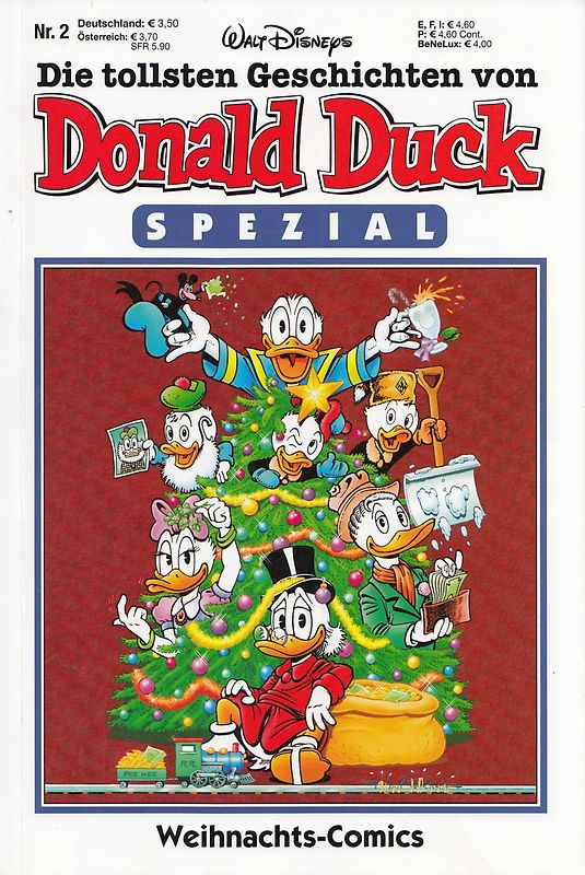 Die tollsten Geschichten von Donald Duck: Spezial 2 - Weihnachts-Comics [Broschiert]