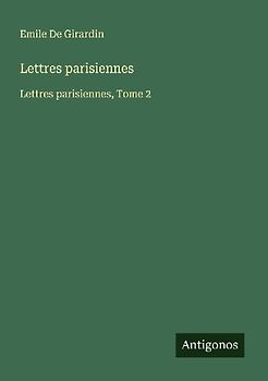 Lettres parisiennes
