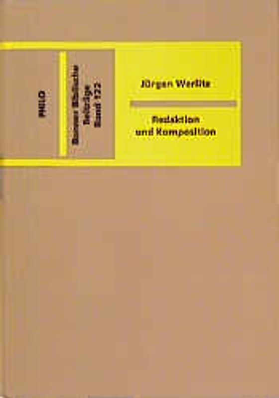 Redaktion und Komposition