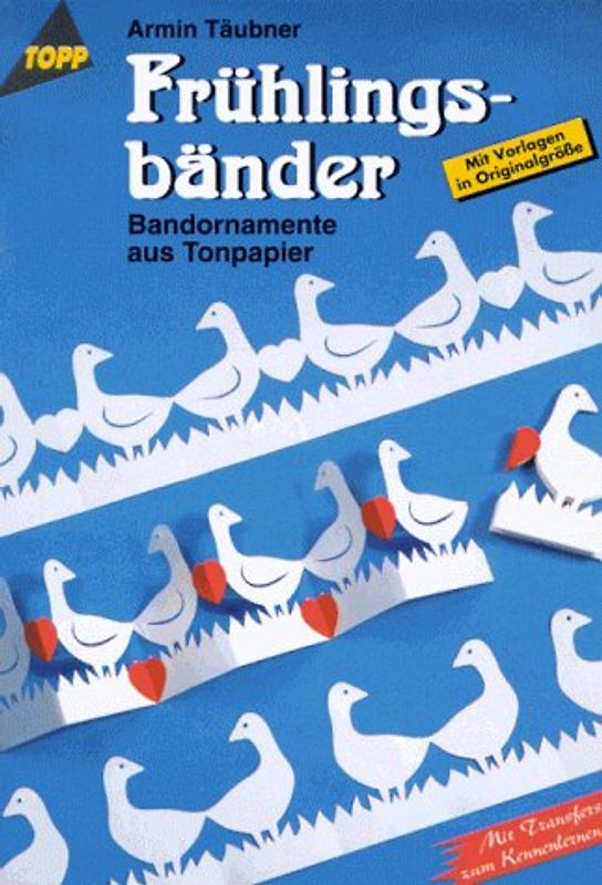 Frühlingsbänder. Bandornamente aus Tonpapier
