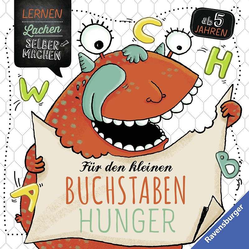 Für den kleinen Buchstabenhunger