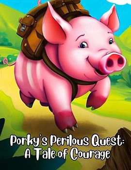Porky's Perilous Quest - A Tale of Courage: Short Story for kids about Pig, Perseverance & Self-Confidence I A Motivational Book For kids I Gift for Kids.
