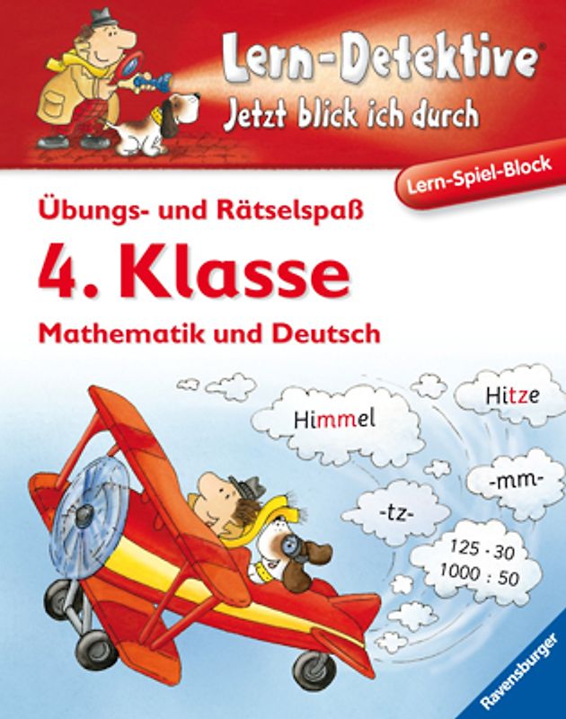 Übungs- und Rätselspaß (4. Klasse). Mathematik und Deutsch