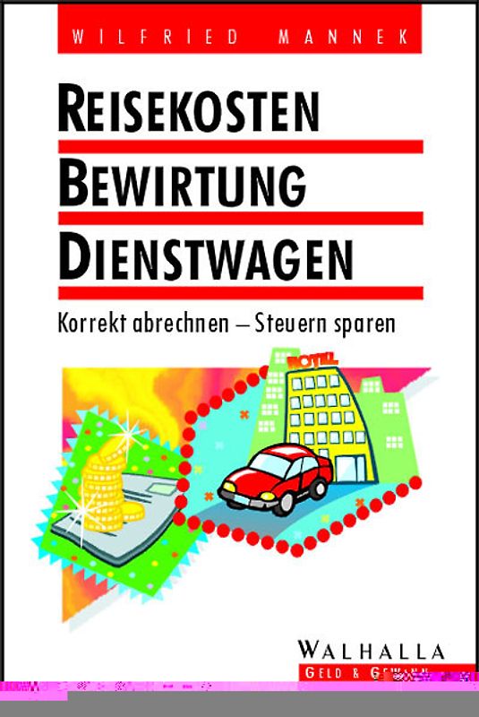 Reisekosten, Bewirtung, Dienstwagen