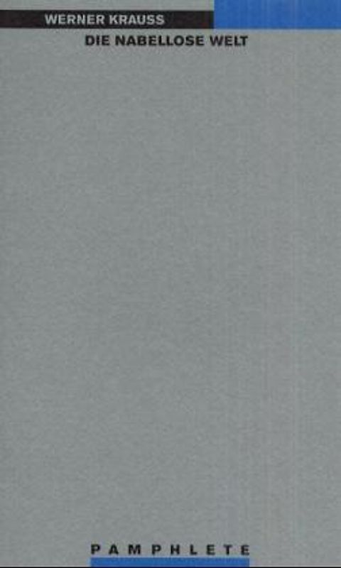 Die nabellose Welt
