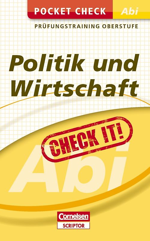 Pocket Check Abi Politik und Wirtschaft