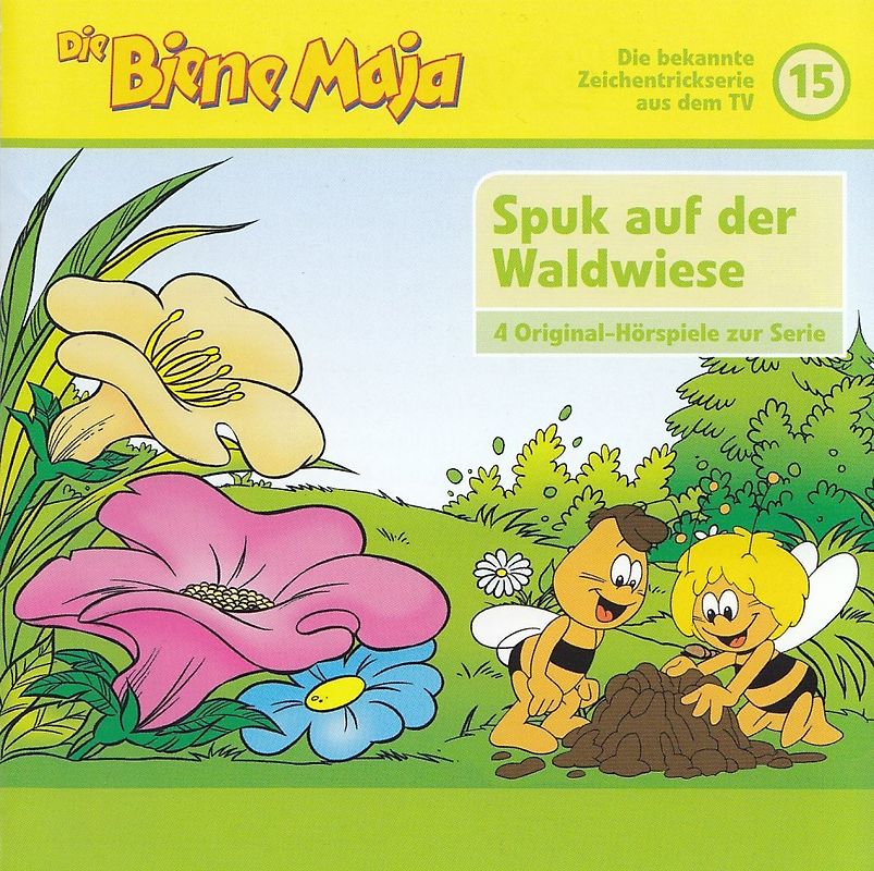 Die Biene Maja: Folge 15 - Spuk auf der Waldwiese [Audio CD]