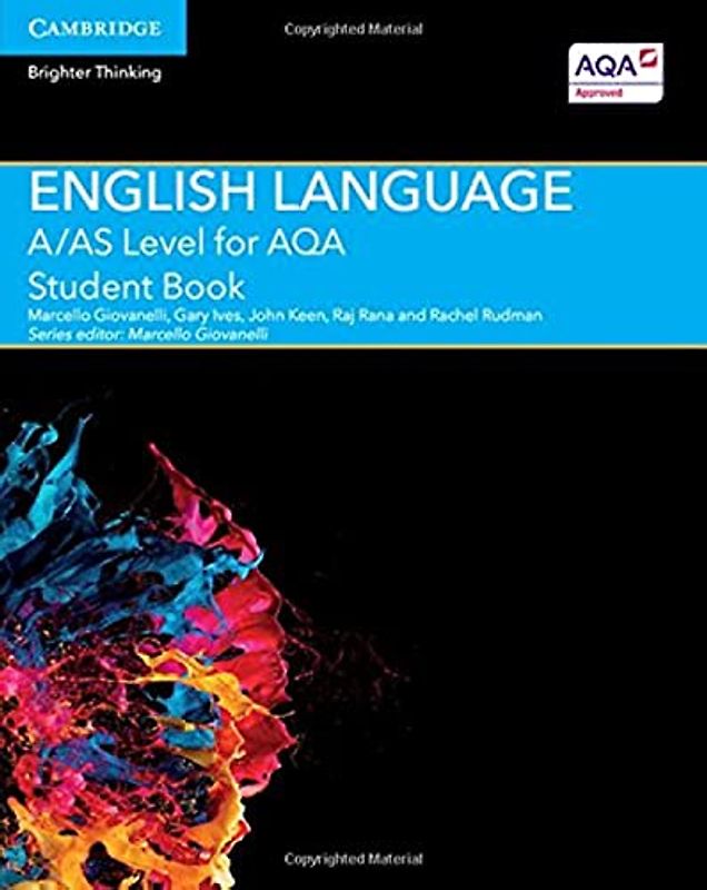 A/As Level English Language for Aqa Student Book