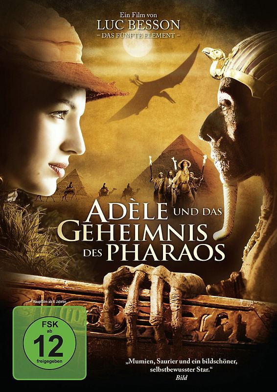 Adele und das Geheimnis des Pharaos DVD