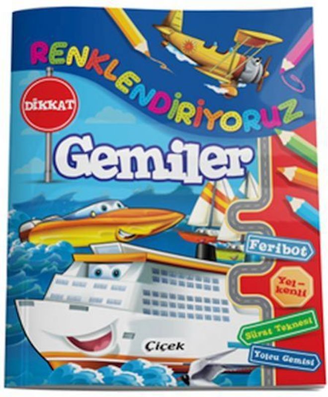 Renklendiriyoruz Gemiler